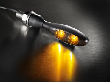 Blinker Kellermann LED "micro 1000® Dark" mit getöntem Glas