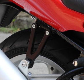 DÄS Auspuffhalter-Satz CNC-gefräst für MOTO GUZZI 1100 SPORT, DAYTONA RS