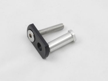 Adapterplättchen mit Alumutter für Montage Kellermann Blinker vorne, GRISO