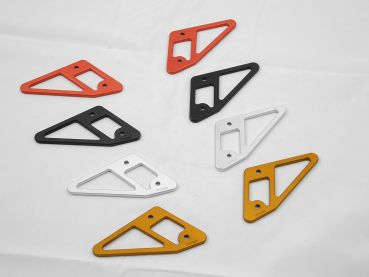DÄS-Fersenschutz Satz CNC-gefräst für MOTO GUZZI GRISO