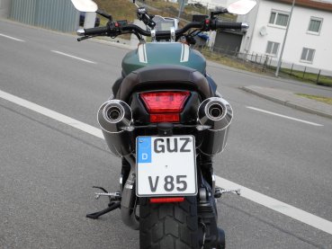 DÄS-Auspuffanlage 2-2 hochgelegt für MOTO GUZZI GRISO