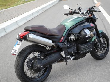 DÄS-Auspuffanlage 2-2 hochgelegt für MOTO GUZZI GRISO