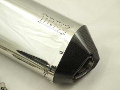 MASS Prisma EG-Schalldämpfer für MOTO GUZZI V85 TT