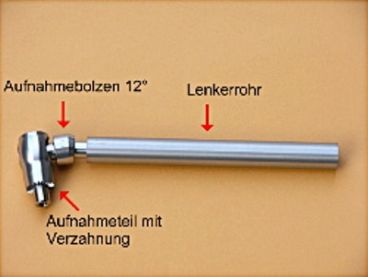 DÄS-Lenkerstummel CNC-gefräst, universell einstellbar