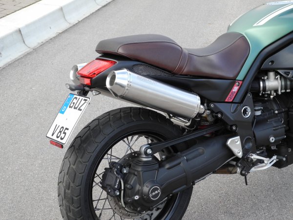 DÄS-Auspuffanlage 2-2 hochgelegt für MOTO GUZZI GRISO