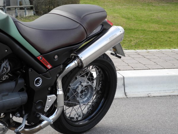 DÄS-Auspuffanlage 2-2 hochgelegt für MOTO GUZZI GRISO