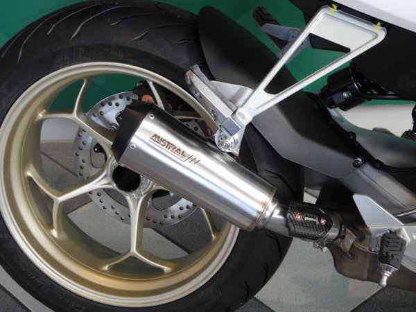 MISTRAL AVION EG-Schalldämpfer für MOTO GUZZI V100 MANDELLO