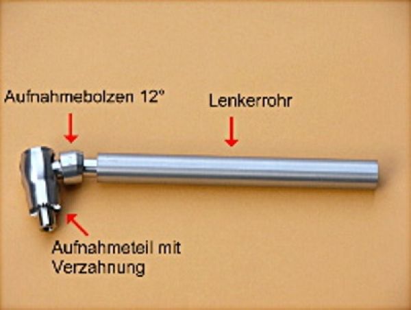 DÄS-Lenkerstummel CNC-gefräst, universell einstellbar