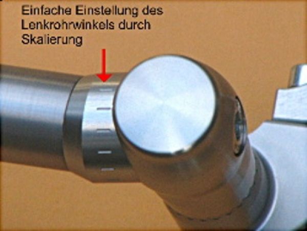 DÄS-Lenkerstummel CNC-gefräst, universell einstellbar
